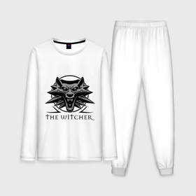 Мужская пижама с лонгсливом хлопок с принтом The Witcher 3 в Курске,  |  | ведьмак