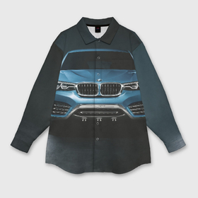 Мужская рубашка oversize 3D с принтом BMW X4 Concept в Санкт-Петербурге,  |  | авто | бмв