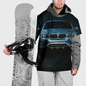 Накидка на куртку 3D с принтом BMW X4 Concept в Тюмени, 100% полиэстер |  | Тематика изображения на принте: авто | бмв