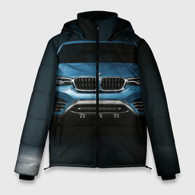 Мужская зимняя куртка 3D с принтом BMW X4 Concept в Тюмени, верх — 100% полиэстер; подкладка — 100% полиэстер; утеплитель — 100% полиэстер | длина ниже бедра, свободный силуэт Оверсайз. Есть воротник-стойка, отстегивающийся капюшон и ветрозащитная планка. 

Боковые карманы с листочкой на кнопках и внутренний карман на молнии. | авто | бмв