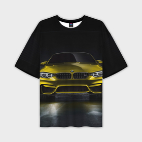 Мужская футболка oversize 3D с принтом BMW M4 Concept в Кировске,  |  | bmw | бмв