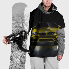 Накидка на куртку 3D с принтом BMW M4 Concept в Кировске, 100% полиэстер |  | bmw | бмв