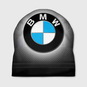 Шапка 3D с принтом BMW в Тюмени, 100% полиэстер | универсальный размер, печать по всей поверхности изделия | bmw | бмв | лого | логотип