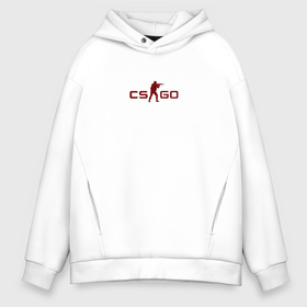 Мужское худи Oversize хлопок с принтом csgo - Crimson Web Style (Кровавая паутина) в Новосибирске, френч-терри — 70% хлопок, 30% полиэстер. Мягкий теплый начес внутри —100% хлопок | боковые карманы, эластичные манжеты и нижняя кромка, капюшон на магнитной кнопке | cs | csgo | go | бордовый | красный | кровь | кс | цвет