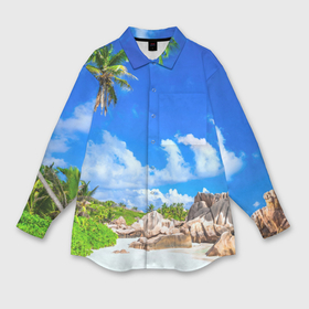 Мужская рубашка oversize 3D с принтом Сейшельские острова в Кировске,  |  | Тематика изображения на принте: seychelles | восточная африка | индийский океан | каникулы | море | островное государство | отдых | отпуск | пальмы | песок | пляж | приключение | путешествие | рай | сейшелы | сейшельские острова | туризм