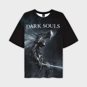 Мужская футболка oversize 3D с принтом Knight Heida dark souls ,  |  | dark souls | praise the sun | you died | дарк соулс