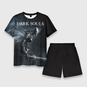 Мужской костюм с шортами 3D с принтом Knight Heida dark souls ,  |  | dark souls | praise the sun | you died | дарк соулс
