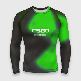 Мужской рашгард 3D с принтом cs:go   Nuclear Threat (Ядерная Угроза) в городе Новоалтайск,  |  | Тематика изображения на принте: cs | csgo | go | зеленый | кс | радиация