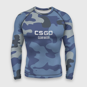 Мужской рашгард 3D с принтом cs:go   Clear Water (Чистая вода) в городе Новоалтайск,  |  | cs | go | кс