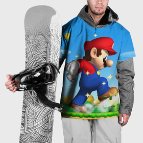 Накидка на куртку 3D с принтом Mario в Белгороде, 100% полиэстер |  | nintendo | марио | нинтендо