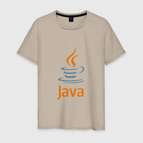Светящаяся мужская футболка с принтом Java в Новосибирске,  |  | java