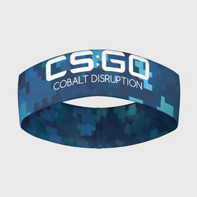 Повязка на голову 3D с принтом cs:go   Cobalt Disruption (Ржавый кобальт) в Новосибирске,  |  | cobalt | cs | csgo | desert | disruption | eagle | го | кобальт | кс | ржавый
