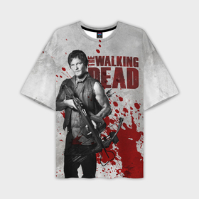 Мужская футболка oversize 3D с принтом Walking Dead ,  |  | ходячие мертвецы