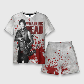 Мужской костюм с шортами 3D с принтом Walking Dead ,  |  | ходячие мертвецы