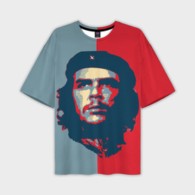 Мужская футболка oversize 3D с принтом Che Guevara ,  |  | Тематика изображения на принте: че гевара