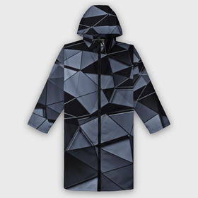 Мужской дождевик 3D с принтом Abstract Gray в Тюмени,  |  | Тематика изображения на принте: абстракция | бумага | геометрия | грани | изгиб | линии | полигоны | полосы | постель | розовый | сочетания | текстура | треугольники