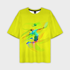 Мужская футболка oversize 3D с принтом Волейбол в Белгороде,  |  | яркий