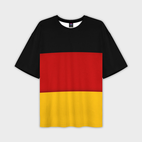 Мужская футболка oversize 3D с принтом Германия ,  |  | germany | флаг