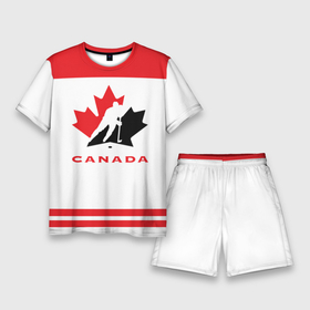 Мужской костюм с шортами 3D с принтом Team Canada ,  |  | 2017 | canada | team | teamcanada | канада | мира | россия | хоккей | чемпионат | чм2017