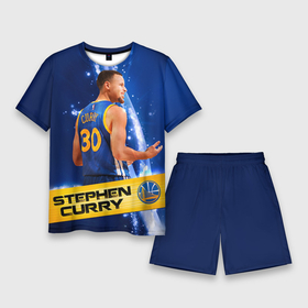 Мужской костюм с шортами 3D с принтом Golden State Warriors 8 ,  |  | golden state warriors | nba | stephen curry | голден стэйт уорриорз | стефен карри