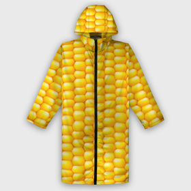 Мужской дождевик 3D с принтом Сладкая вареная кукуруза в Санкт-Петербурге,  |  | Тематика изображения на принте: еда | кукуруза