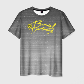 Мужская футболка 3D с принтом Borussia Dortmund - New Design 2018 в Тюмени, 100% полиэфир | прямой крой, круглый вырез горловины, длина до линии бедер | 0x000000123 | borussia | dortmund | боруссия дортмунд | холанд
