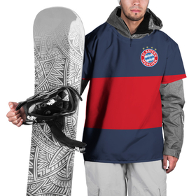Накидка на куртку 3D с принтом Bayern Munchen - Red-Blue FCB (2018 NEW) , 100% полиэстер |  | 0x000000123 | bayern munchen | fcb | football | бавария мюнхен | футбол