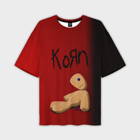 Мужская футболка oversize 3D с принтом Korn ,  |  | Тематика изображения на принте: korn | koяn | альтернативный | арвизу | гранж | грув | группа | дэвис | корн | коян | лузье | манки | метал | музыка | нюметал | панк | песни | рок | уэлч | филди | филипп | хэд | шаффер