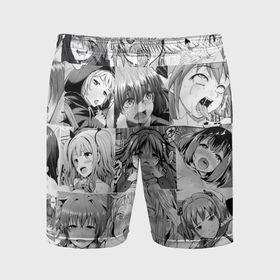 Мужские шорты спортивные с принтом Японская анимация компиляция ,  |  | ahegao | anime | kodome | manga | senpai | аниме | анимэ | ахегао | кодоме | манга | меха | сенпай | юри | яой