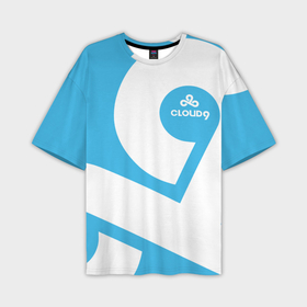 Мужская футболка oversize 3D с принтом Cs:go   Cloud 9 2018 Style в Санкт-Петербурге,  |  | 0x000000123 | 9 | cloud9 | csgo | клауд | кс го