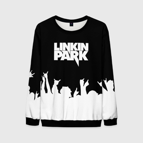 Мужской свитшот 3D с принтом Linkin Park в Екатеринбурге, 100% полиэстер с мягким внутренним слоем | круглый вырез горловины, мягкая резинка на манжетах и поясе, свободная посадка по фигуре | bennington | chester | linkin park | альтернативный | беннингтон | группа | ленкин | линкин | майк | метал | музыкант | ню | нюметал | парк | певец | рок | рэп | честер | электроник