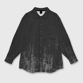 Мужская рубашка oversize 3D с принтом Black Grunge в Кировске,  |  | grunge | абстракция | гранж | черный