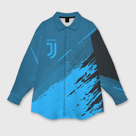 Мужская рубашка oversize 3D с принтом Juventus original 2018 в Тюмени,  |  | Тематика изображения на принте: football | soccer | ювентус