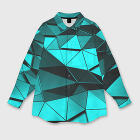 Мужская рубашка oversize 3D с принтом Metalic collection в Санкт-Петербурге,  |  | abstraction | geometry | polygon | абстракция | геометрия | грань | краски | кубик | кубики | линии | мозаика | полигон | разноцветные | ребро | текстура | тени | узор