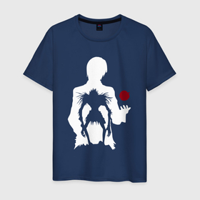 Мужская футболка хлопок с принтом Rotten World , 100% хлопок | прямой крой, круглый вырез горловины, длина до линии бедер, слегка спущенное плечо. | death note | kira | ryuk | кира | рюк