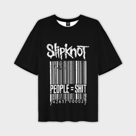 Мужская футболка oversize 3D с принтом Slipknot People в Кировске,  |  | Тематика изображения на принте: alternative | iowa | metal | nu | slipknot | slipnot | taylor | метал | слипкнот | слипнот