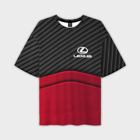 Мужская футболка oversize 3D с принтом Lexus logo   red black carbon ,  |  | auto | automobile | car | carbon | lexus | machine | motor | motor car | sport car | автомашина | бренд | легковой автомобиль | лексус | марка | спортивный автомобиль | тачка