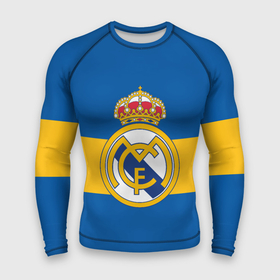 Мужской рашгард 3D с принтом Реал Мадрид лого в Санкт-Петербурге,  |  | football | logo | real madrid | spain | sport | арт | испания | лига | лого | реал | спорт | текстура | фк | футбол | футбольный клуб | эмблема