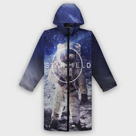 Мужской дождевик 3D с принтом Starfield ,  |  | 2019 | 2020 | bethesda | logo | space | starfield | звезды | игра | космонавт | космос | логотип | старфиелд
