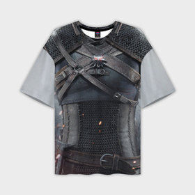 Мужская футболка oversize 3D с принтом Геральт: снаряжение в Тюмени,  |  | Тематика изображения на принте: wild hunt | witcher | броня | ведьмак | ведьмак 3 | дикая охота | игра | кольчуга | одежда
