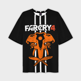 Мужская футболка oversize 3D с принтом Far Cry 4   elephant symbol ,  |  | action | far cry 4 | армия | гималаи | гирокоптер | мин | мир | открытый | франшиза | ховеркрафт | шутер
