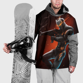 Накидка на куртку 3D с принтом Omega Fortnite , 100% полиэстер |  | battle | fortnite | ninja | omega | royale | битва | боевой | кефир | королевская | ниндзя | омега | пропуск | робот | скин | топ 1 | фартнайт | фортнайт