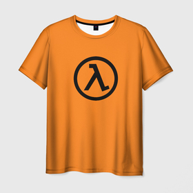 Мужская футболка 3D с принтом Half Life в Курске, 100% полиэфир | прямой крой, круглый вырез горловины, длина до линии бедер | game | half life | игра | портал | халф лайф