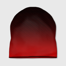 Шапка 3D с принтом Red carbon в Екатеринбурге, 100% полиэстер | универсальный размер, печать по всей поверхности изделия | 3d | carbon | geometry | metal | texture | геометрия | градиент | карбон | металл | паттерн | текстура