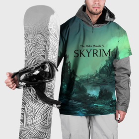 Накидка на куртку 3D с принтом Skyrim , 100% полиэстер |  | art game | art skyrim | forest | game | skyrim | the elder scrolls v skyrim | горы | довакин | древние свитки | игра | лес | небо | скайрим