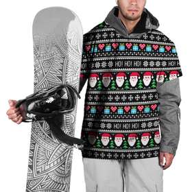 Накидка на куртку 3D с принтом Свитер с Сантой в Екатеринбурге, 100% полиэстер |  | Тематика изображения на принте: christmas | claus | gift | new | present | santa | snow | snowflakes | three | xmas | year | год | дедмороз | ёлка | ель | новый | подарок | рождество | санта | снег | снежинки | сюрприз