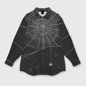 Мужская рубашка oversize 3D с принтом Паутина в Тюмени,  |  | вода | день мертвых | дизайнерская | искусство | капли | картинка | круто | лучший | мексика | мода | молодёжная | мрак | насекомое | ночь | паук | паутина | подарок | поздравление | праздник | рисунок