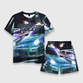 Мужской костюм с шортами 3D с принтом Need for Speed в Курске,  |  | need for speed | nfs | авто | вип | гонки | жажда скорости | класс | машины | симулятор | чемпион