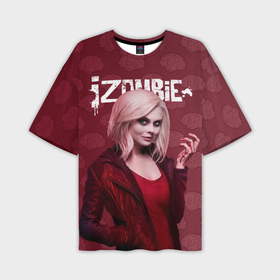 Мужская футболка oversize 3D с принтом i ZOMBIE в Курске,  |  | i zombie | лив мур | оливия мур | я зомби