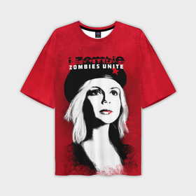 Мужская футболка oversize 3D с принтом Zombies Unite   Оливия Мур в Курске,  |  | i zombie | лив мур | оливия мур | я зомби